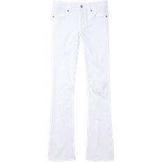 Low Waist - Women Jeans American Eagle Outfitters Ae Next Level Low Rise Kick Bootcut Jean - Bright White