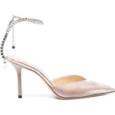 Jimmy Choo Saeda 85 Leather - Nude