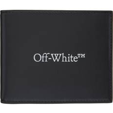 Off-White Bookish Bifold Leather Wallet - Black Men's