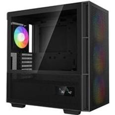 Deepcool Computer Cases Deepcool CH560 Digital ATX Airflow Case 3X Pre-Installed 140mm ARGB Type-C USB 3.0 Black