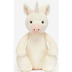 Jellycat Bashful Enhjørning, original 31 cm