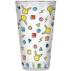 Pokemon Large Glass Pikachu Pattern 400 ml x2