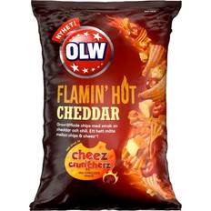 Olw Fødevarer Olw Flamin Hot Cheddar Chips 175 g