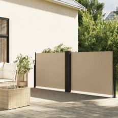 Side Awnings vidaXL Retractable Side Awning Outdoor Privacy Screen 100 x 1000 cm