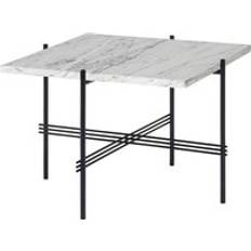 GUBI TS Coffee Table 55 x 55 cm Svart Bas Och Vit Soffbord