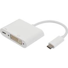 Prokord Usb-c Usb-c Hane Dvi-i Vit