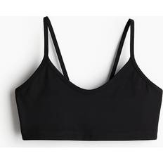 H&M Women Underwear H&M Light Support Sports Bra in DryMove Black