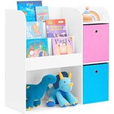 SoBuy Kids Bookcase Toy Shelf KMB37-F