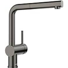Blanco Linus-S Køkkenarmatur Med Udtræksbruser Satin Dark Steel