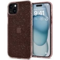 Spigen Liquid Crystal Glitter iPhone 15 Rosa