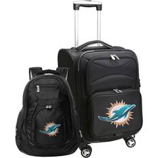 Mojo Black Miami Dolphins Softside Carry-On & Backpack Set