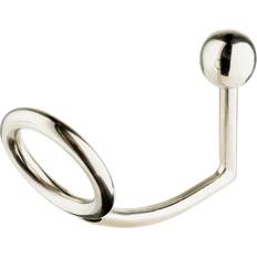 Anal ring Sex Toys Kiotos Bizarre Cock Ring with Anal Lock Silver