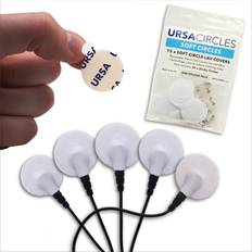 Microphone Protections Ursa URSA Soft Cover Circles for Lavalier Microphones, 15-Pack White