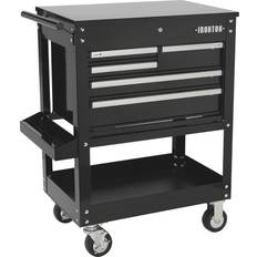 Tool Storage Ironton 30in. 5-Drawer Mechanic's Tool Cart, 33-7/8in.L x 17-5/8in.W x 39-1/8in.H, 700-Lb. Capacity