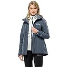 Jack Wolfskin Women's Luntal 3In1 1-jakke blå