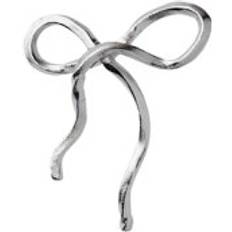 Stine A Flow Bow Earring - Silver