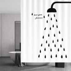 Bathroom Accessories AlwaysH Shower Curtain 180 x 200 cm