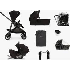 Nuna SWIV Pushchair LTYL Carrycot PIPA Urbn Bundle, Caviar