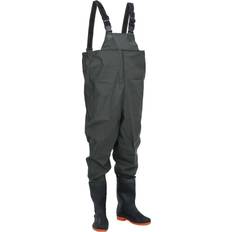 vidaXL Chest Waders with Boots 46