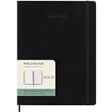 Moleskine Calendarios Moleskine Black Weekly 18M Soft Xl Diary 2024-2025