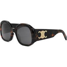 Celine Maxi Triomphe Round Sunglasses