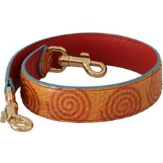 Dolce & Gabbana Väskor Dolce & Gabbana Chic Orange Leather Shoulder Strap WoMens Accessory One Size