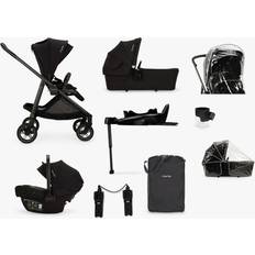 Nuna Pushchairs Nuna SWIV Pushchair LTYL Carrycot PIPA Next Bundle, Caviar