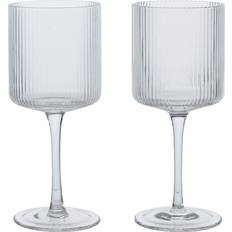 Ferm LIVING Vinglas ferm LIVING Ripple Hvidvinsglas 26cl 2stk