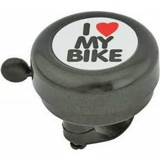 Bike Bells Alta Bike Heaven, I Love My Bicycle Bell Black