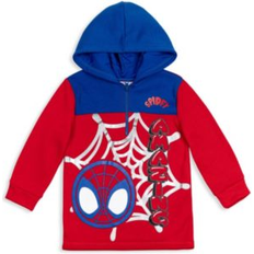 Marvel Hoodies Children's Clothing Marvel Spidey and His Amazing Friends Little Boys Fleece Half-Zip Pullover Hoodie Red 7-8