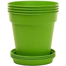 Pots, Plants & Cultivation Mintra Home Garden Pots 4pk Light Green 11cm