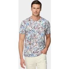 Robert Graham Floral Fusion Short Sleeve T-shirt MULTI