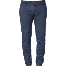 6XL Motorradhosen GMS Chino Atheris, Textilhose Dunkelblau W30/L30