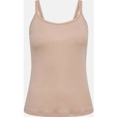 JBS of Denmark Wool Narrow Straps Top - Beige
