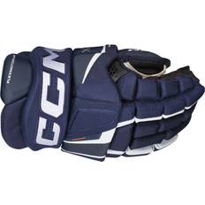 Ishockey CCM Hockeyhandskar Tacks XF Pro Sr Navy/White Blå/Vit