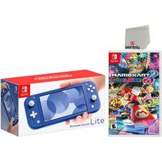 Nintendo Switch Lite 32GB Blue Edition and Mario Kart 8 Deluxe Bundle