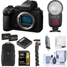 Panasonic Digital Cameras Panasonic LUMIX S5IIX Mirrorless Camera, Bundle with Accessory Kit