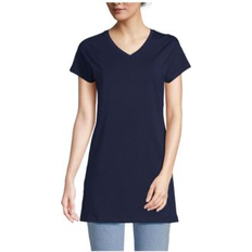 Lands' End XL Blouses Lands' End Women's Lightweight Jersey Extra Long Tunic Deep sea navy XLarge