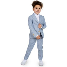 Blue Suits Children's Clothing OppoSuits Toddler and Little Boys Daily Seer Sucker Formal Set Blue 8Y