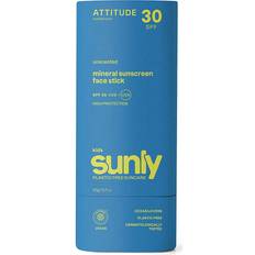 Enfant Protections Solaires Attitude Sunly Bâton Solaire Minéral Visage SPF 30 20 g