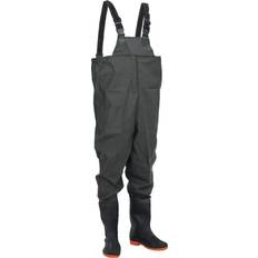 vidaXL Chest Waders with Boots 43