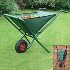 Bosmere Lightweight Solid Wheel Folding Wheelbarrow