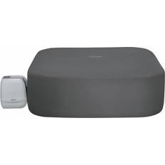 Pool Bottom Sheets Bestway LAY-Z-SPA BW60333 X Large Square Thermal Hot Tub Cover Grey