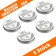 Renata Silver Oxide Klockbatteri 364 SR621SW 2-pack