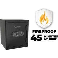 Security Sanctuary Onyx Fireproof Home & Office Safe 15.75 H x 13.5 W x 9.9 D