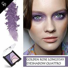 Golden Rose Eye Makeup Golden Rose longstay palette eyeshadow quattro 02 violet val 23€