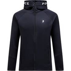 Treningsklær Ytterklær Peak Performance Men's Rider Zip Hood - Black