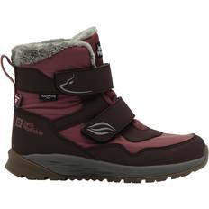 Drenge Støvler Jack Wolfskin Polar Bear-G Texapore Mid Vc - Dark Mahogany