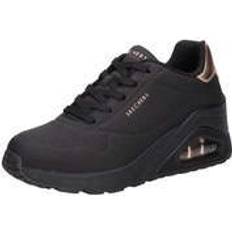 Skechers Cuero Sintético Zapatillas Skechers Zapatillas Mujer Uno Wedge