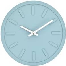 Turquoise Clocks WIDDOP and Co Interval Minimalist 30 cm - Light Blue Wall Clock